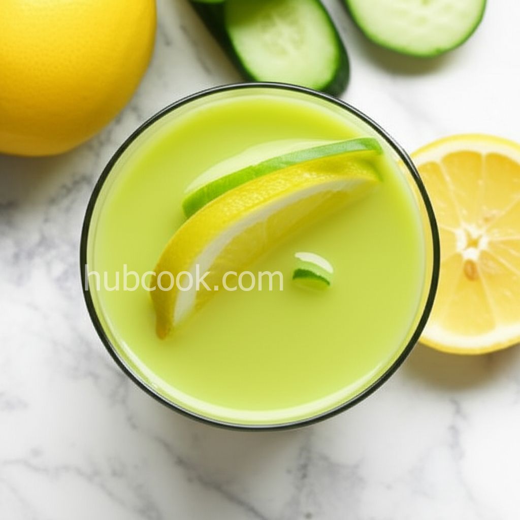 Zesty Lemon Apple Juice
