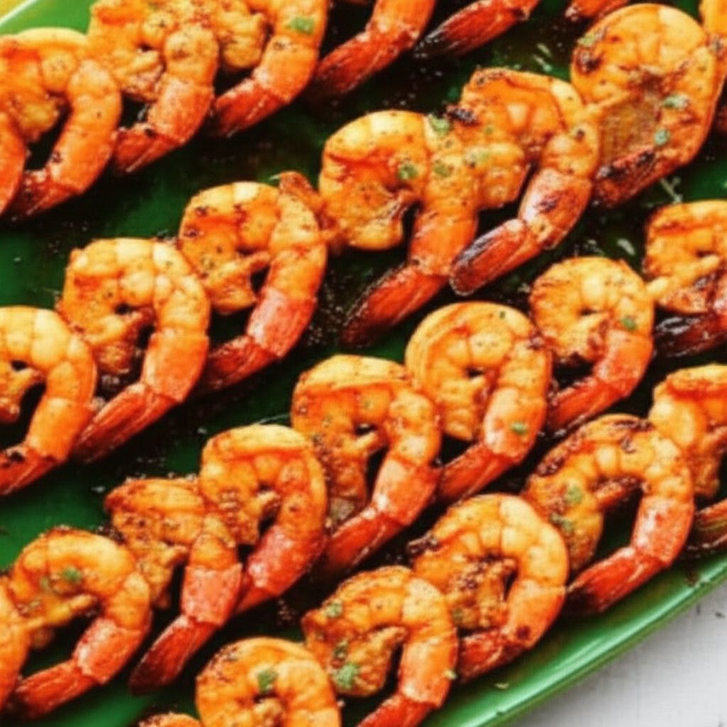 Amazing Spicy Grilled Shrimp