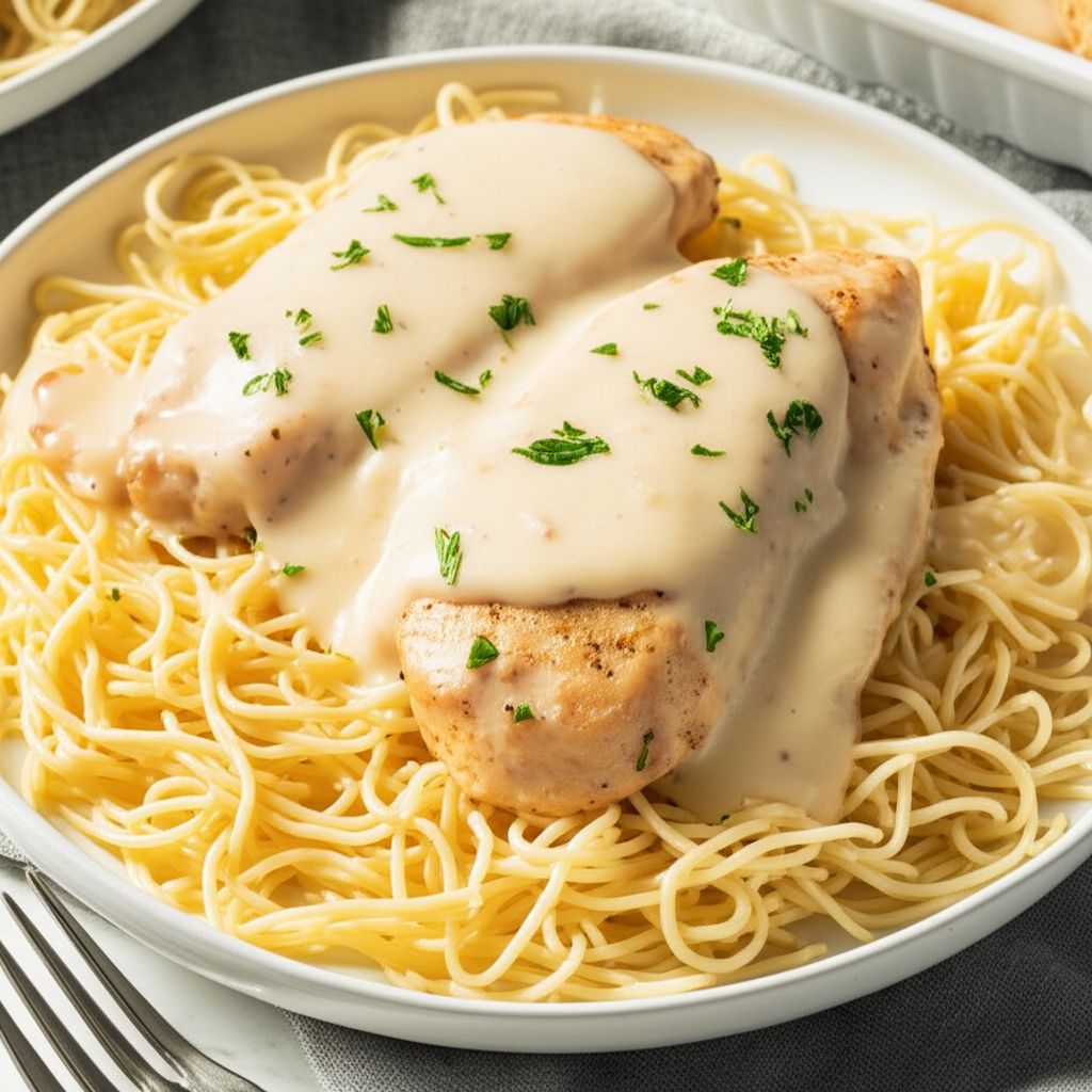 Angel Chicken Pasta