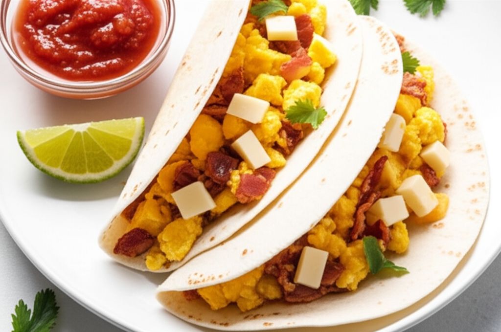 Bacon and Egg Tacos