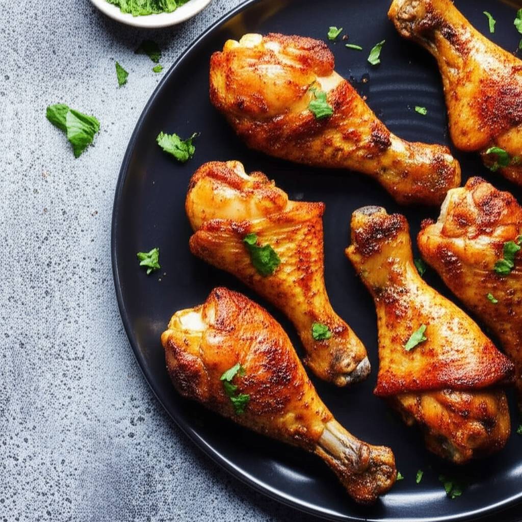 Baked Cajun Chicken Drumsticks