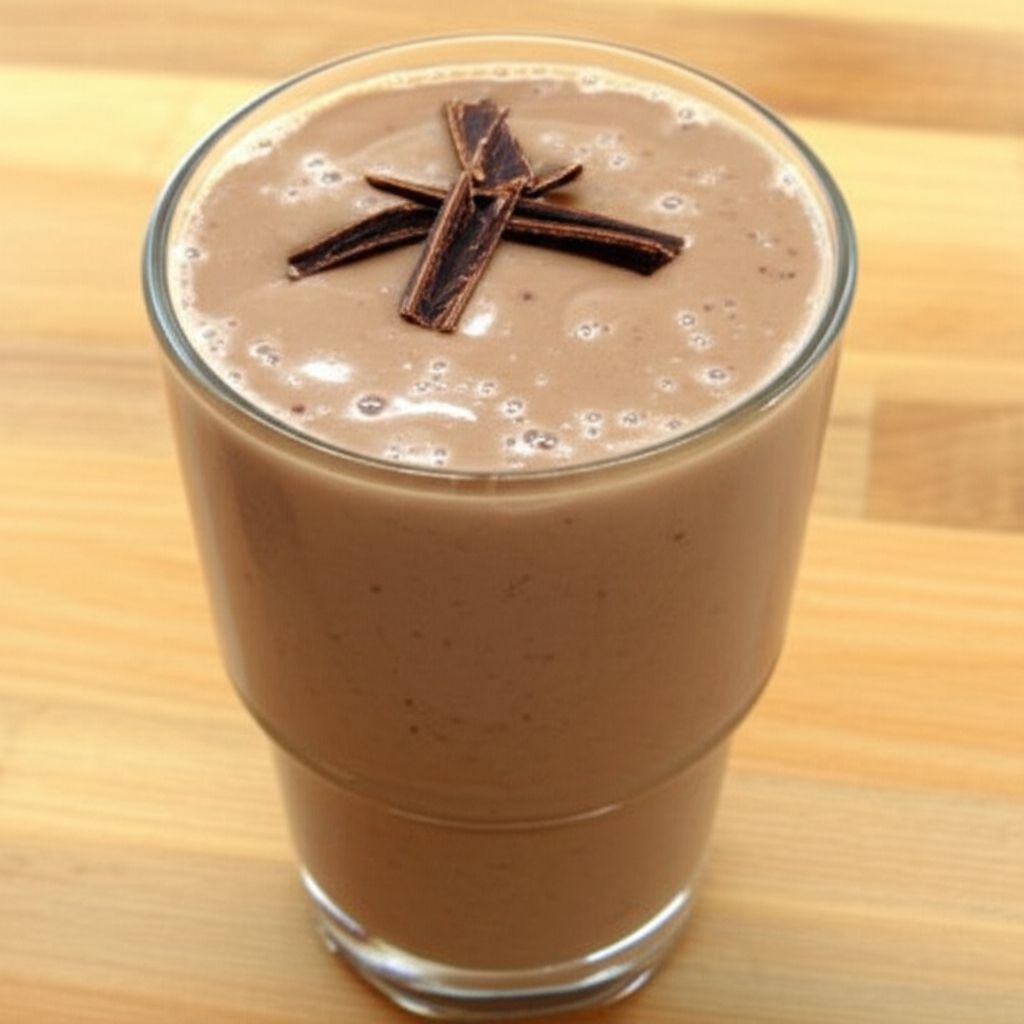 Banana Chocolate Almond Milk Smoothie