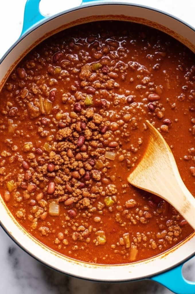 Beef, Bean, and Beer Chili