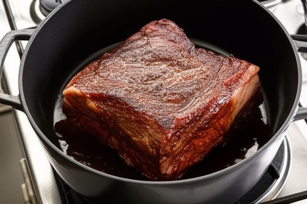Beef Sirloin Tip Roast with Mushrooms