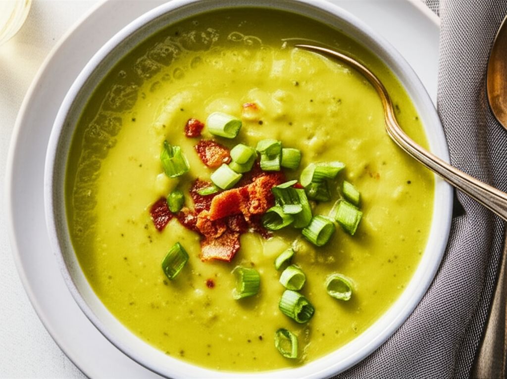 Broccoli, Leek, and Potato Soup