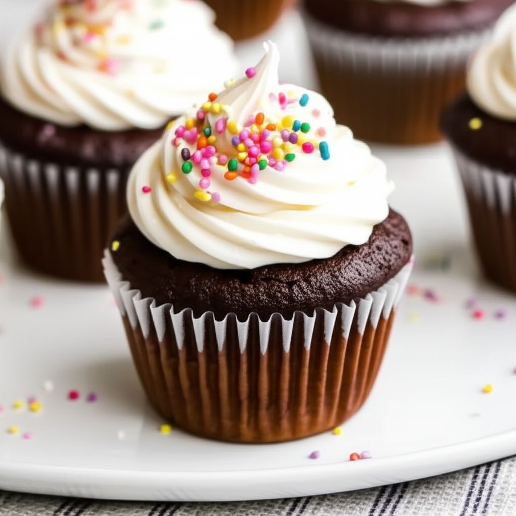 Brownie Batter + Cupcake = The SECOND BEST Cupcake. Ever.