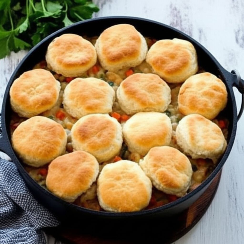Campfire Chicken Pot Pie