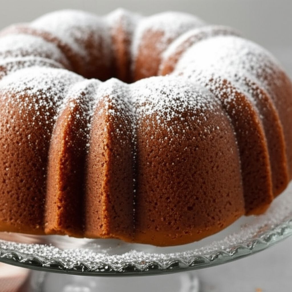 Carrot Bundt Cake with Cream Cheese Filling