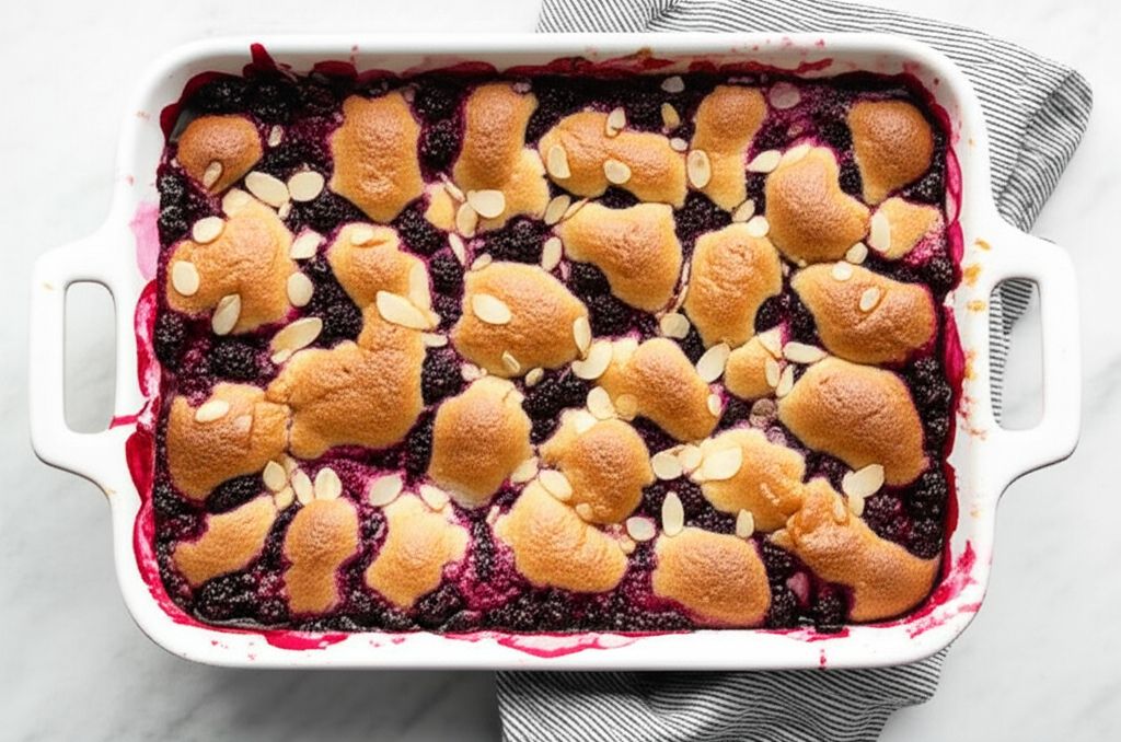 Chef John's Blackberry Buckle