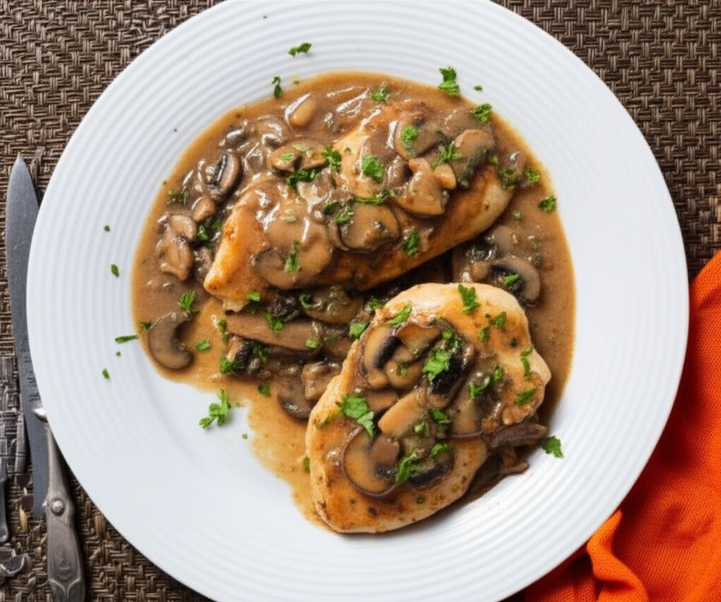 Chicken Diane Style
