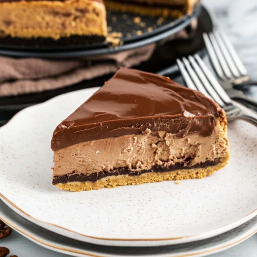 Chocolate Caramel Cheesecake