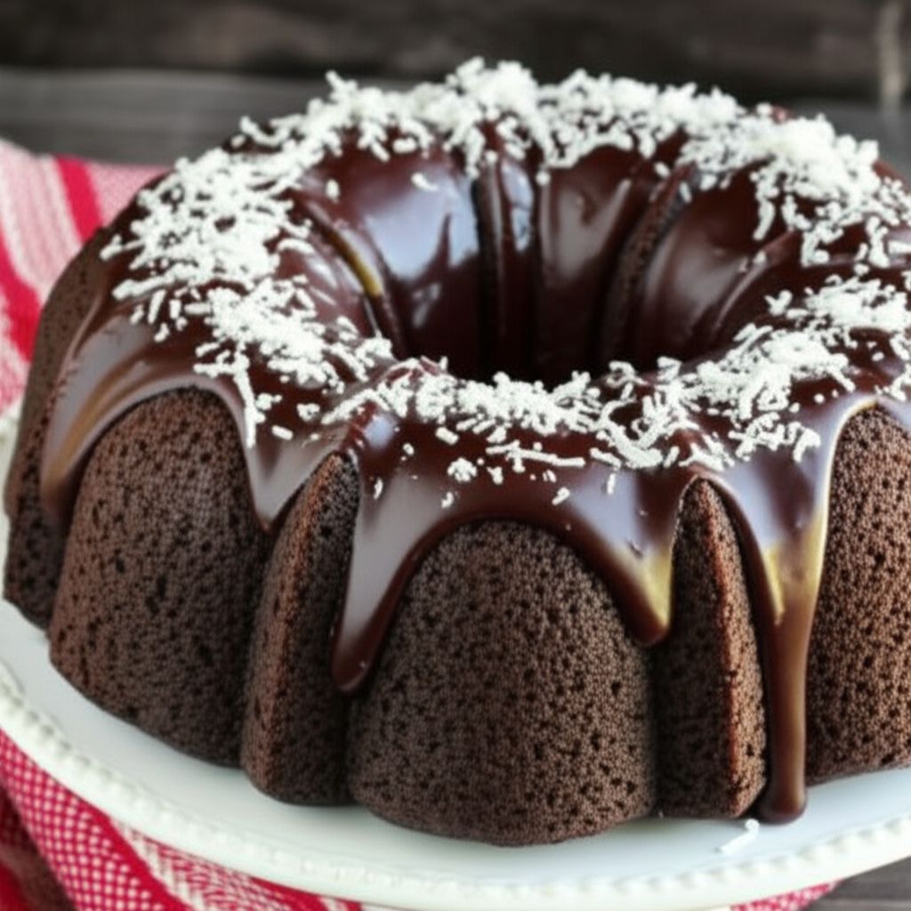 Chocolate Macaroon Cake