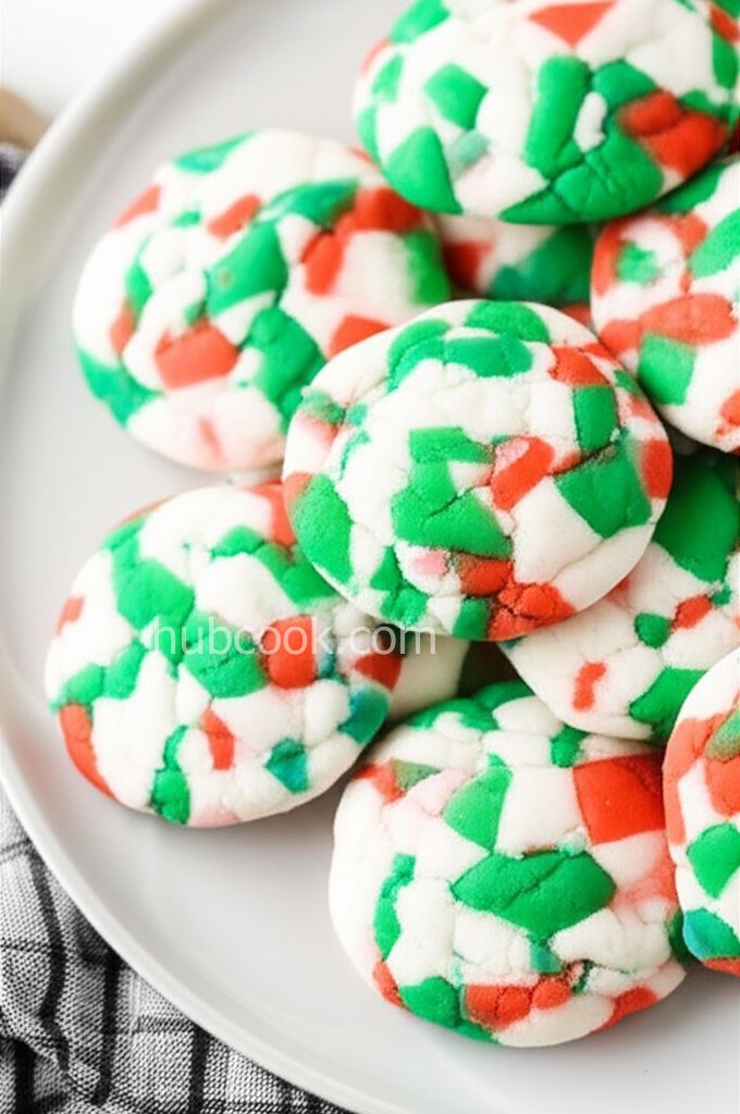 Clever Cake Mix Crinkle Cookies