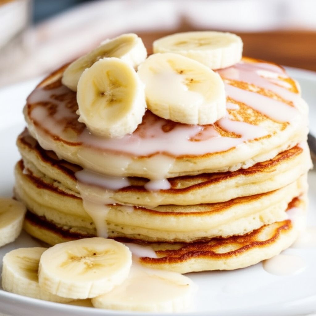 Coconut Banana Pancakes