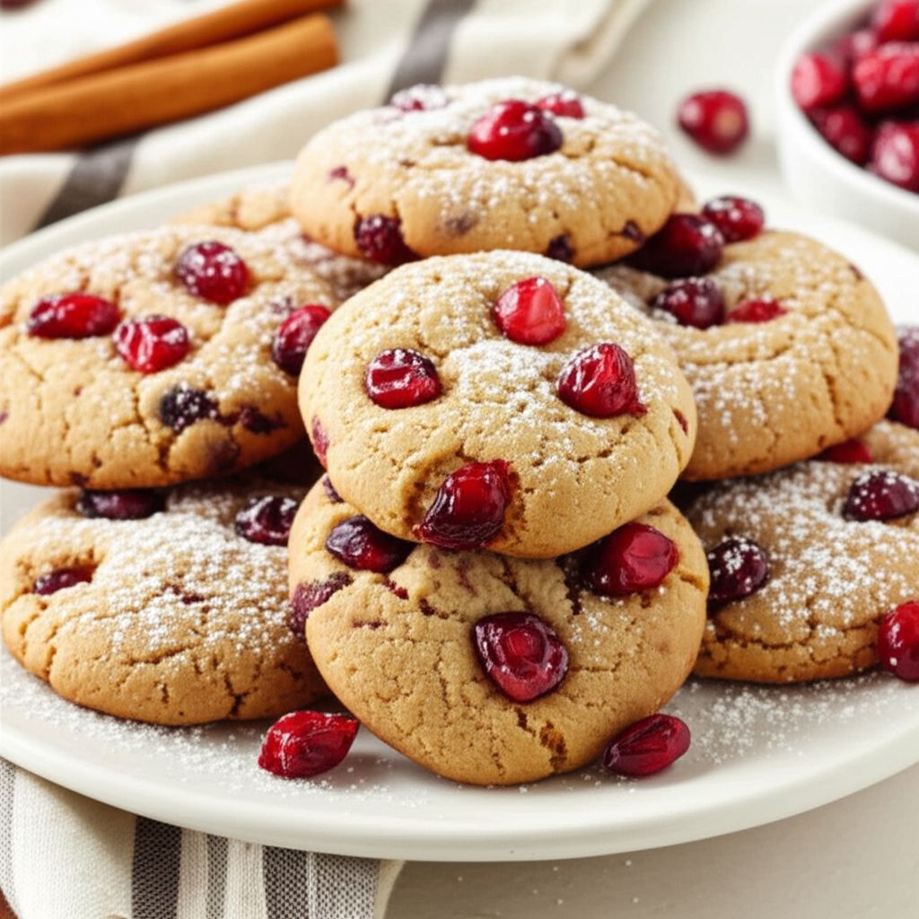 Cranberry Walnut Cookies
