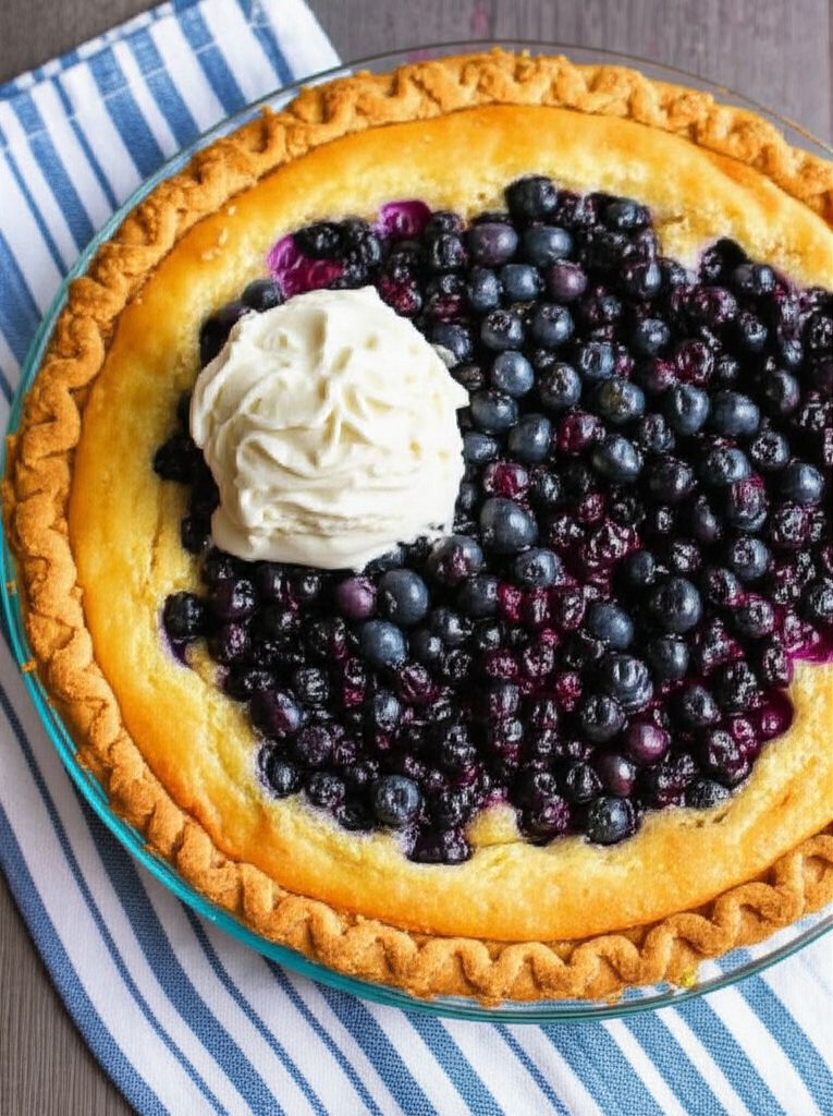Creamy Blueberry Pie