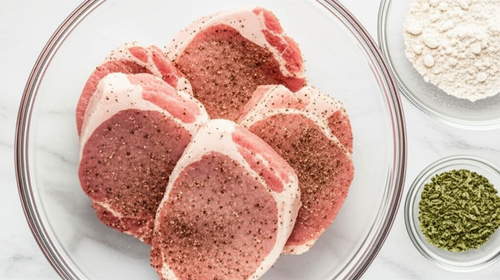 Creamy Herbed Pork Chops