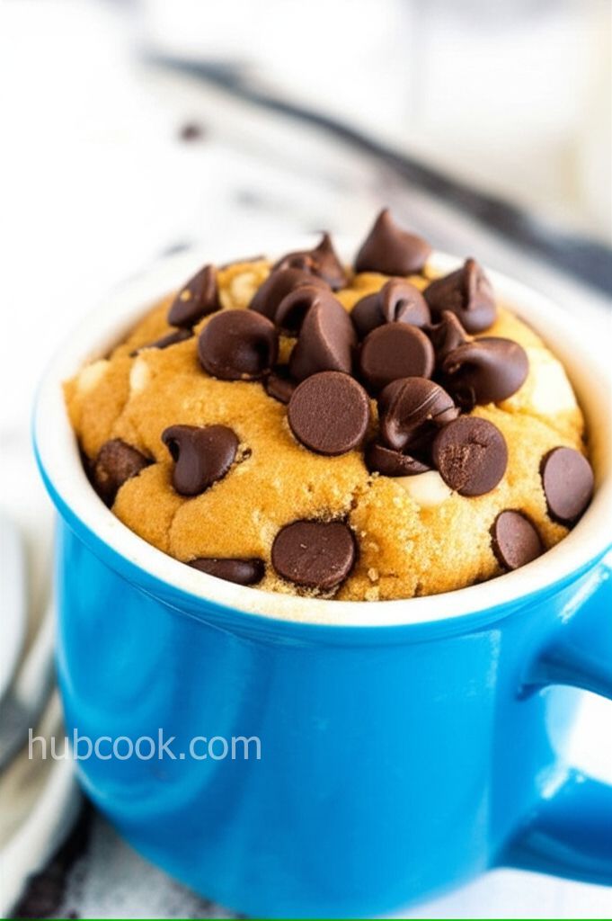 Deep Dish Cookie in a Mug