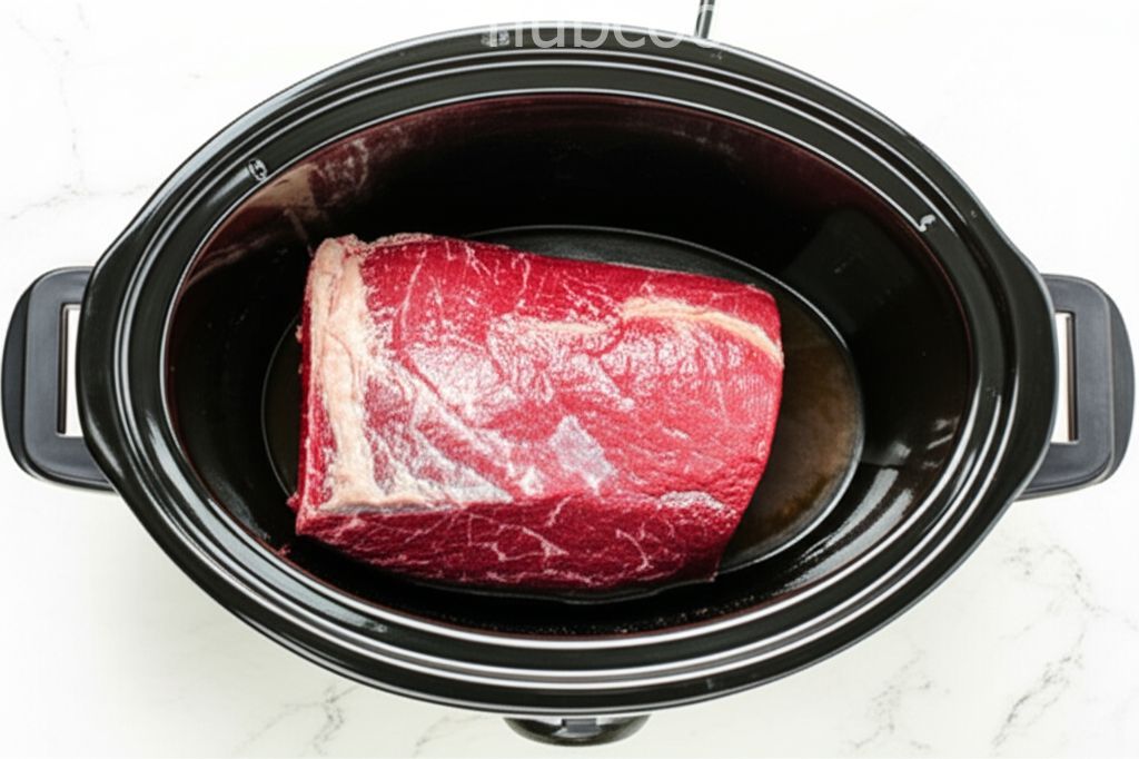 Easiest Slow Cooker French Dip