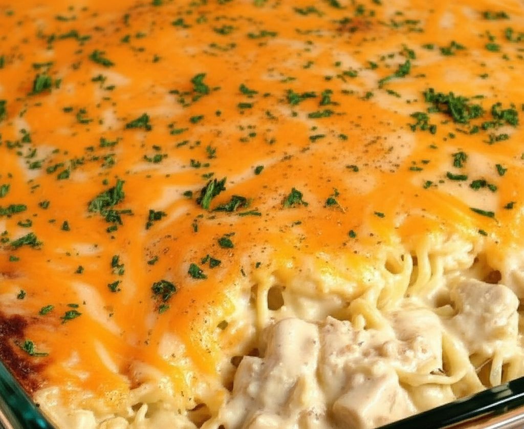 Easy Chicken Tetrazzini for a Large Family