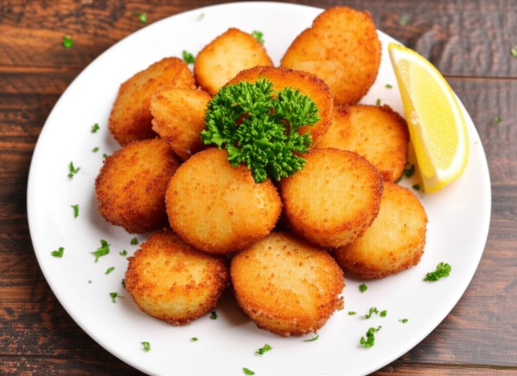 Easy Fried Scallops