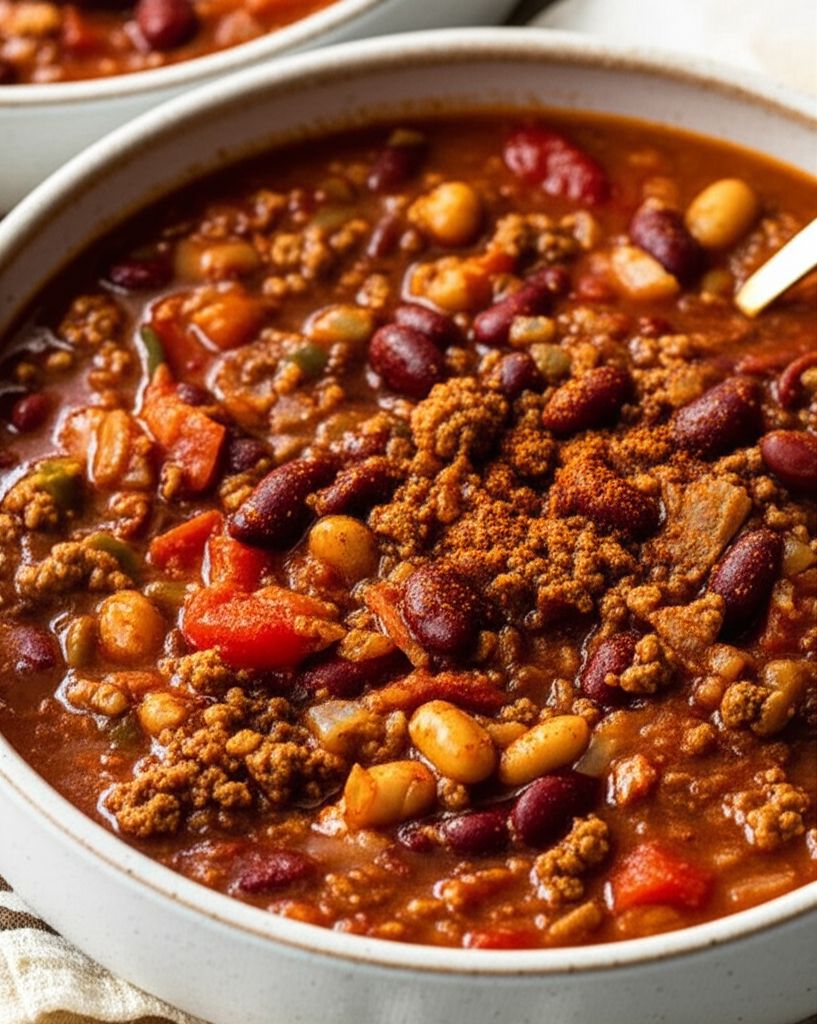 Easy Slow Cooker Chili