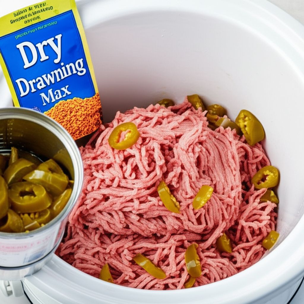 Easy Slow Cooker Italian Beef