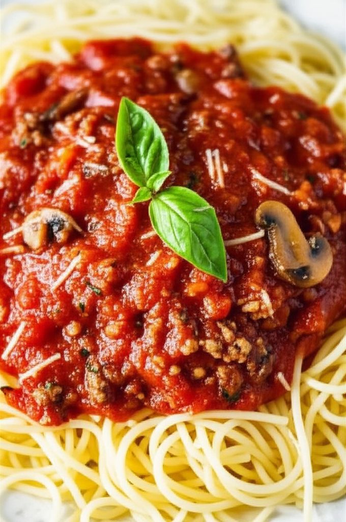 Easy Spaghetti with Tomato Sauce