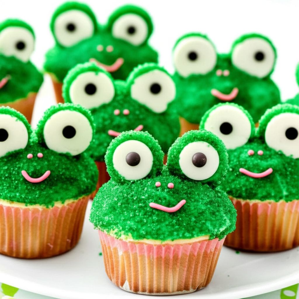 Frog Cupcakes