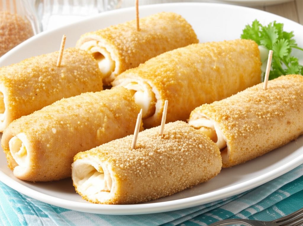 Garlic Cheese Chicken Rollups