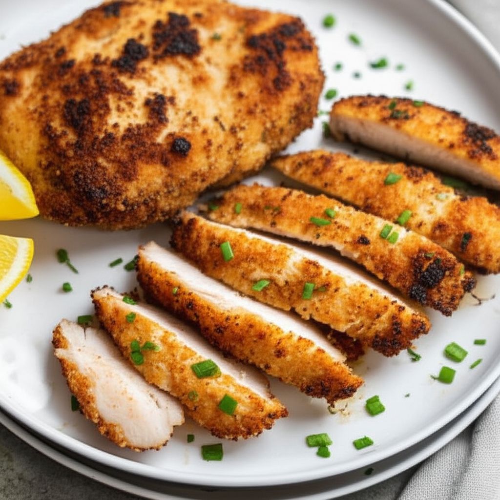 Garlic Chicken Fried Chicken