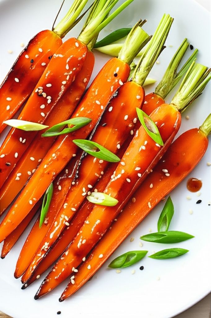 Glazed Carrots Asian Style