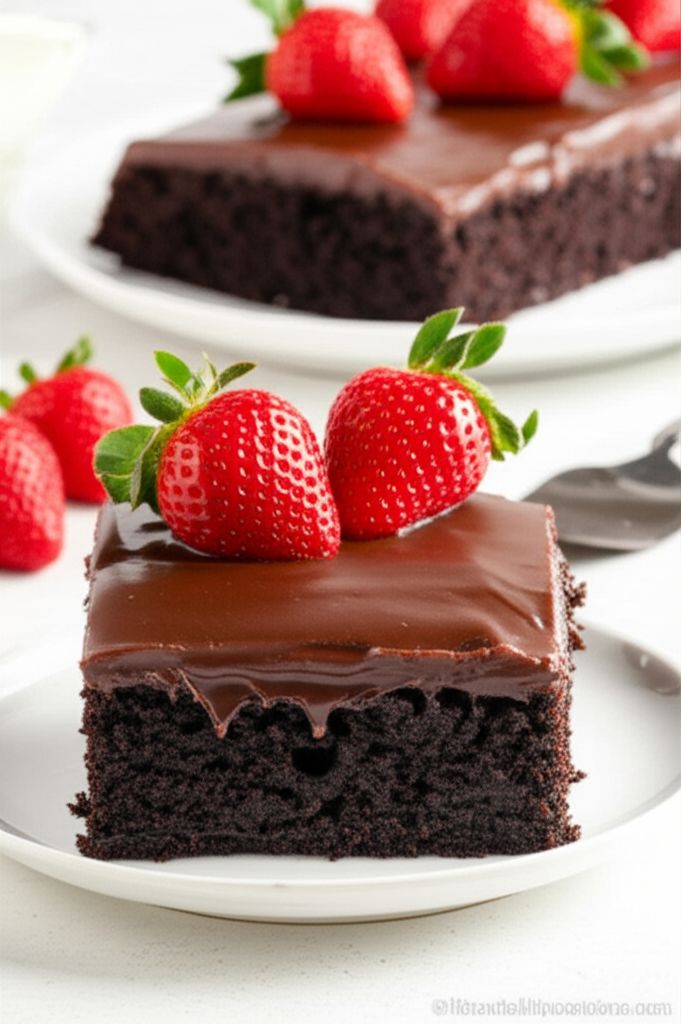 Grandma's Chocolate Texas Sheet Cake