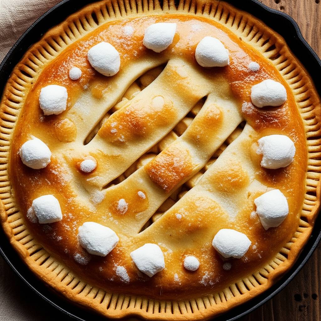 Grandma's Iron Skillet Apple Pie