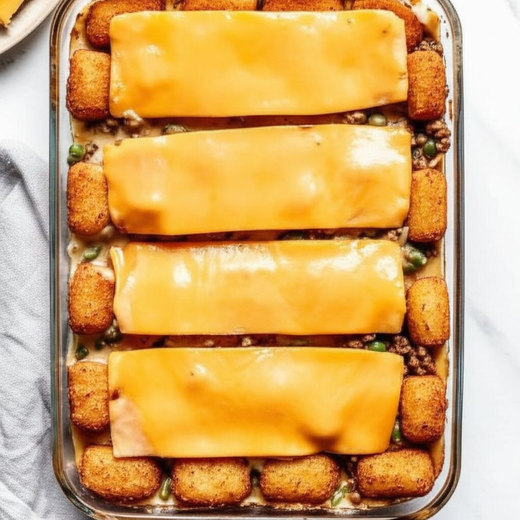 Grandma's Meat and Tater Hotdish
