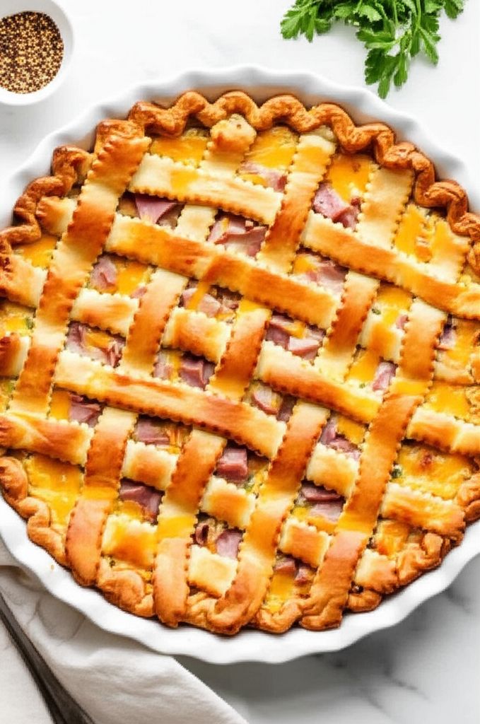 Ham and Cheese Pie