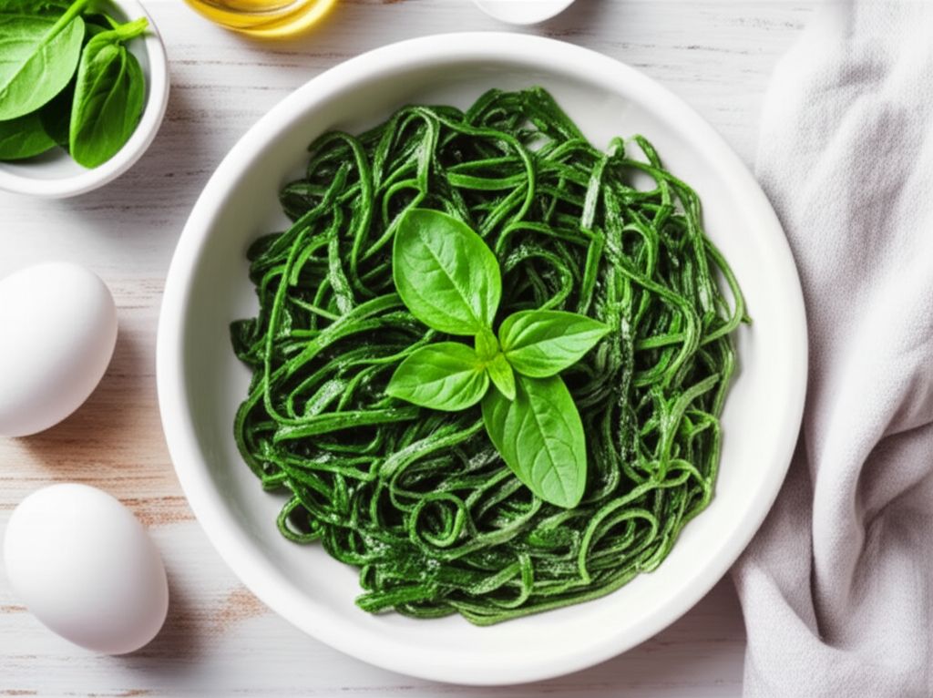 Homemade Spinach Pasta