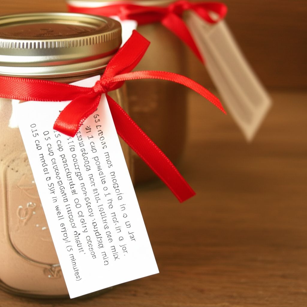 Hot Cocoa Mix in a Jar