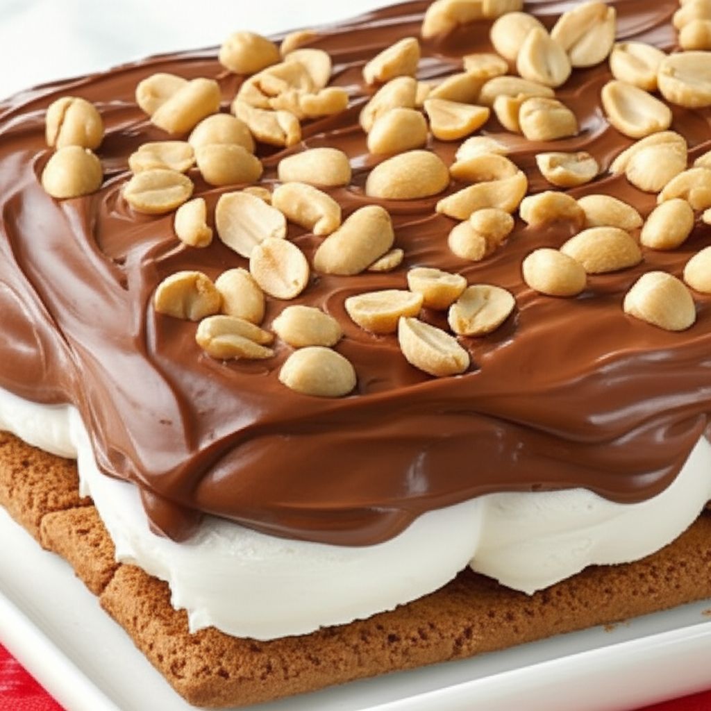 Hot Fudge Ice Cream Bar Dessert