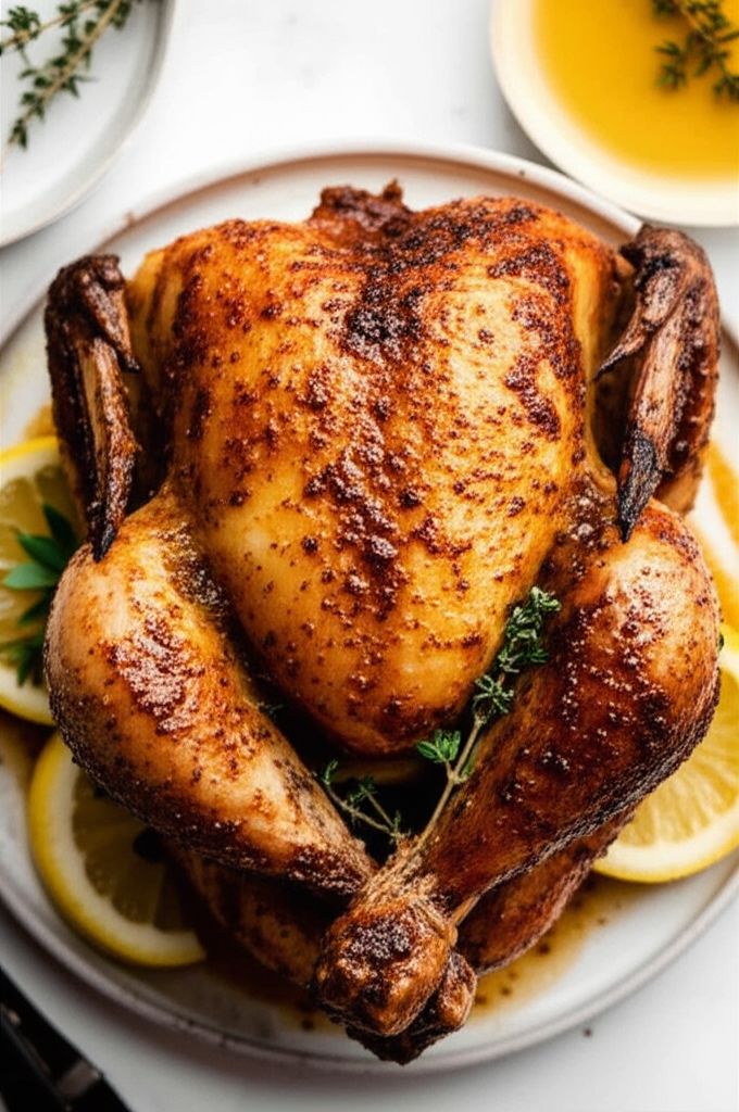 Instant Pot Lemon Rotisserie Chicken