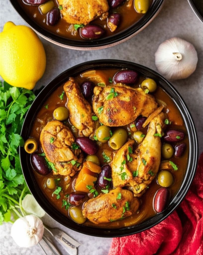 Instant Pot Moroccan Chicken Tagine