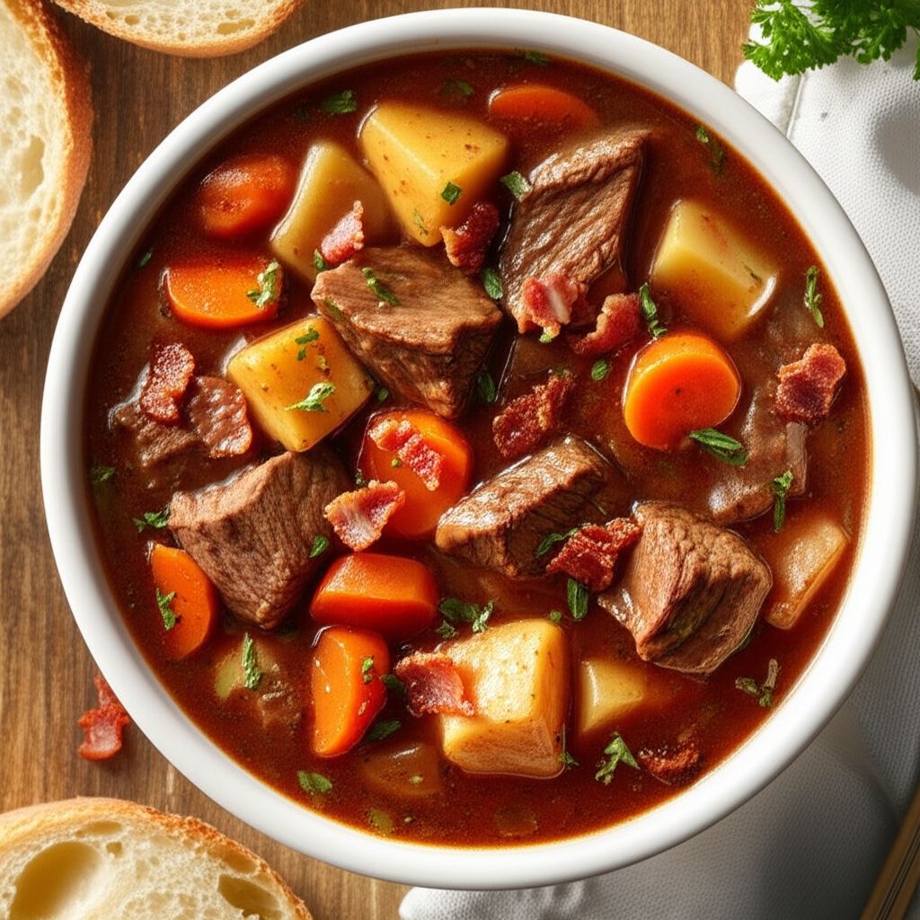 Jennifer's Burgundy Beef Stew