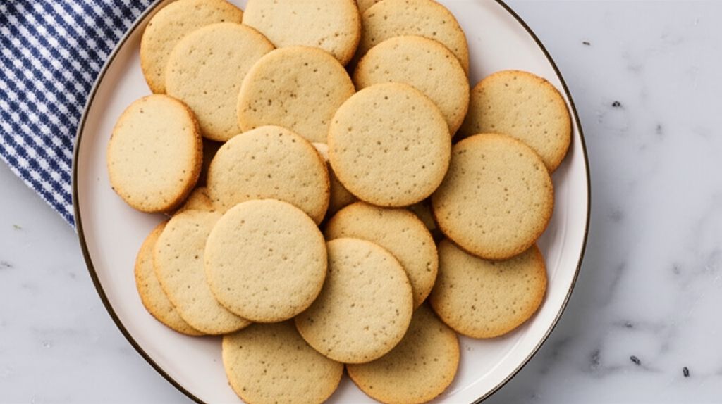 Lavender Shortbread Cookies
