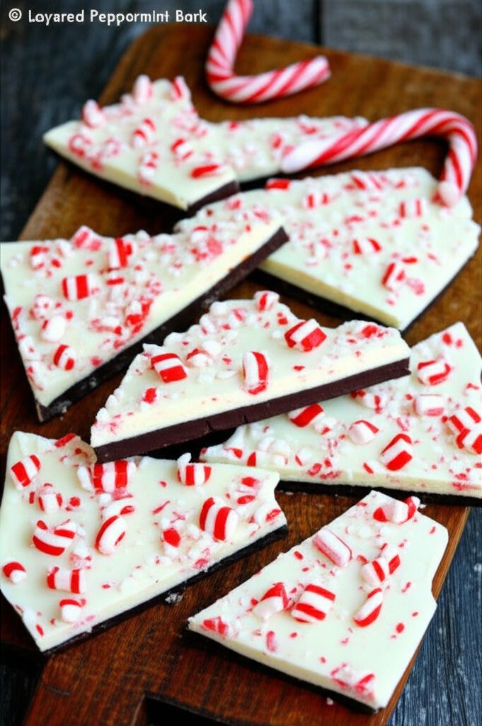 Layered Peppermint Bark