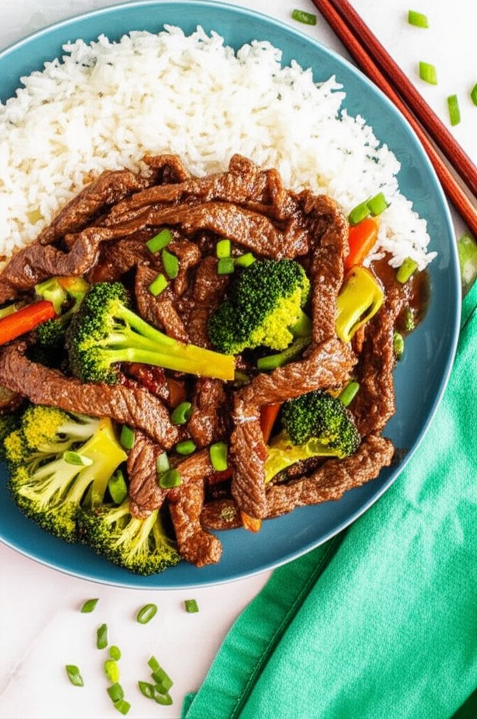 Mongolian Beef and Broccoli