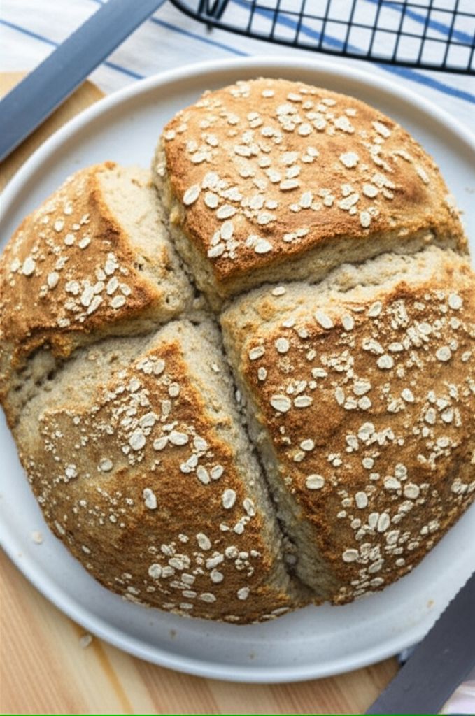Oatmeal Soda Bread