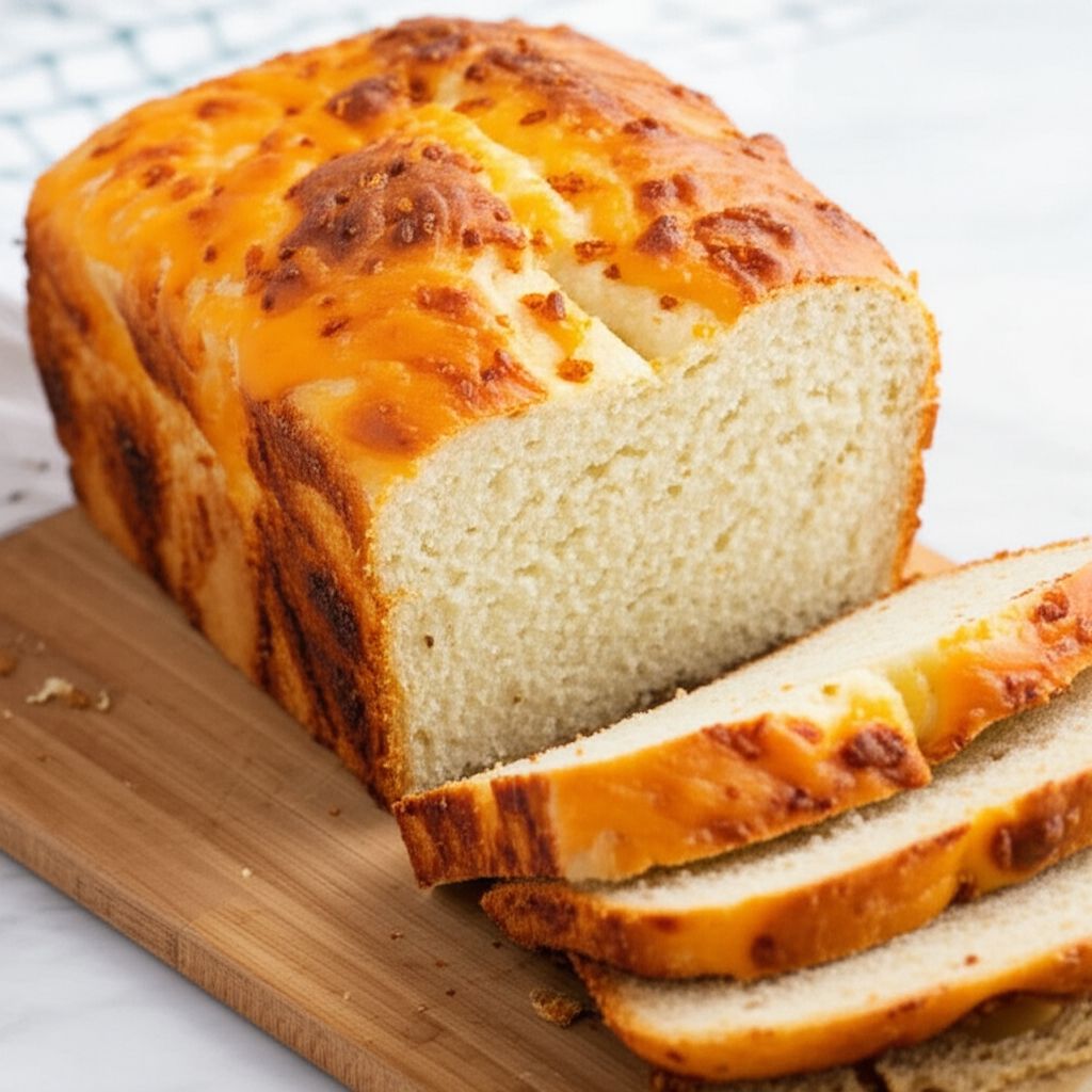 Onion, Garlic, Cheese Bread