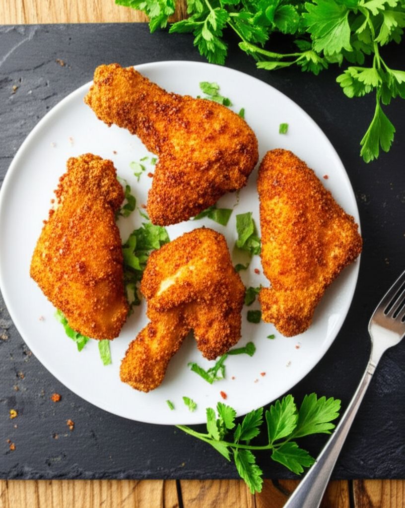 Parmesan Chicken Legs