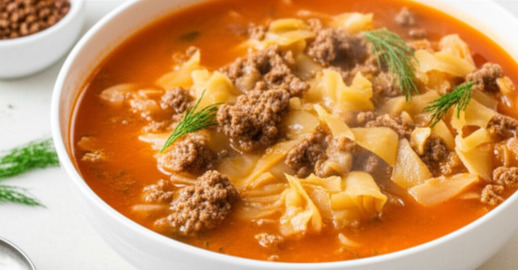 Passover Unstuffed Cabbage Soup