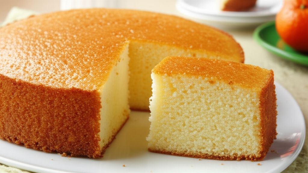 Plain Eggless Cake